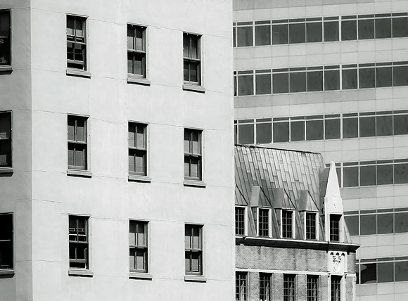 architectural juxtaposiitions old and new